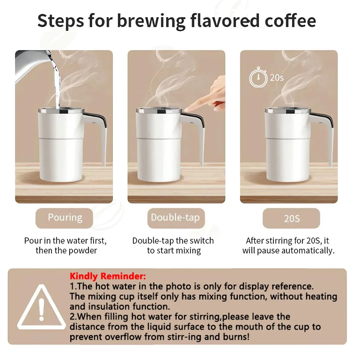 380ML Electric Self Stirring Coffee Mug