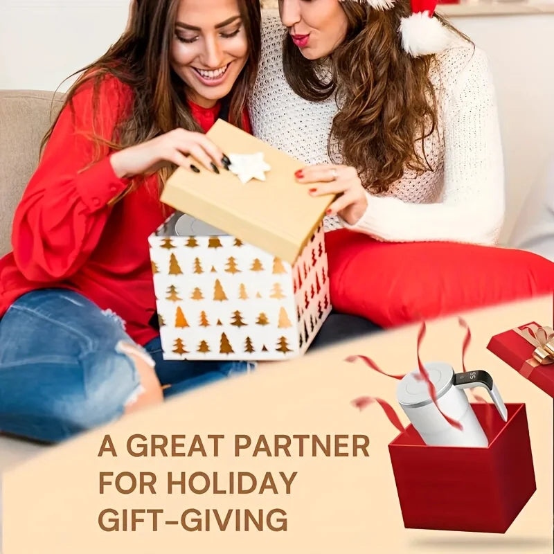 Temperature Display Automatic Stirring Mug