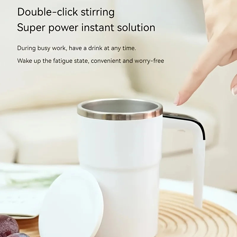 Temperature Display Automatic Stirring Mug