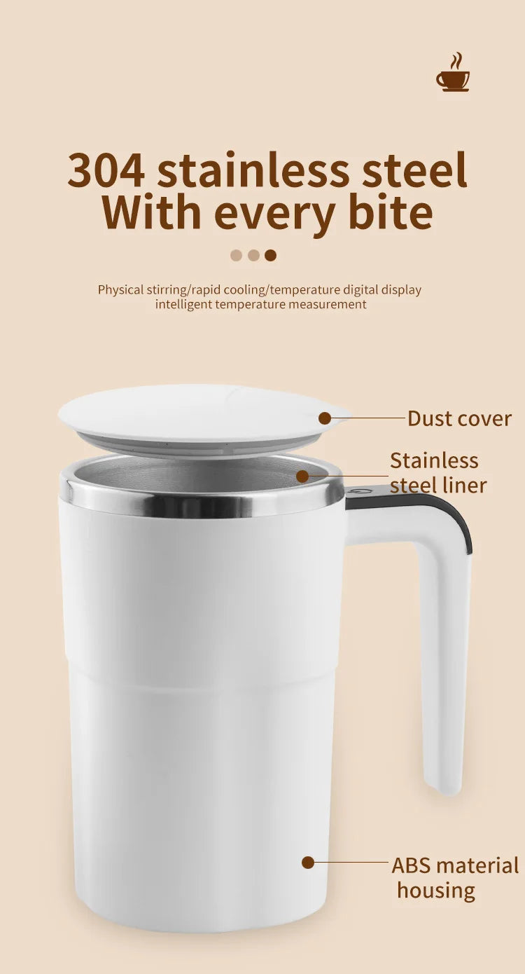 Smart Electric 380ML Automatic Stirring Mug